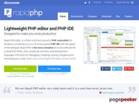 Rapid PHP - weboldal szerkesztő, html, css, javascript, xhtml, php